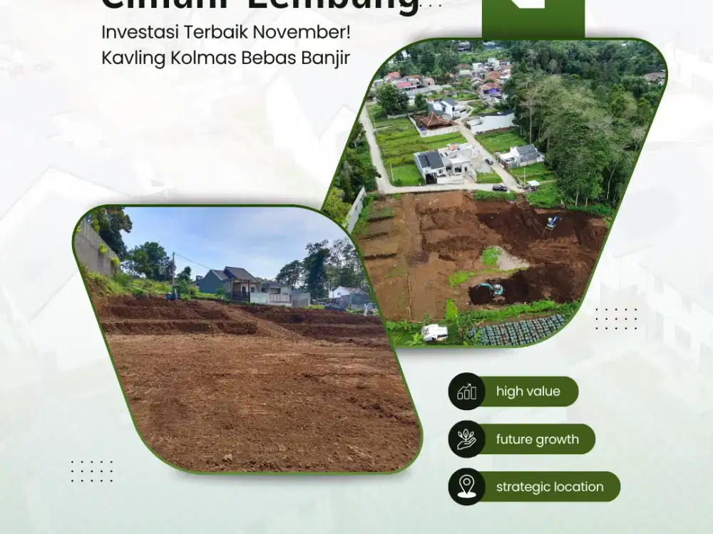 Weekend Survey Kavling Kolmas! Rasakan Udara Sejuk Cimahi Utara Langsung di Lokasi