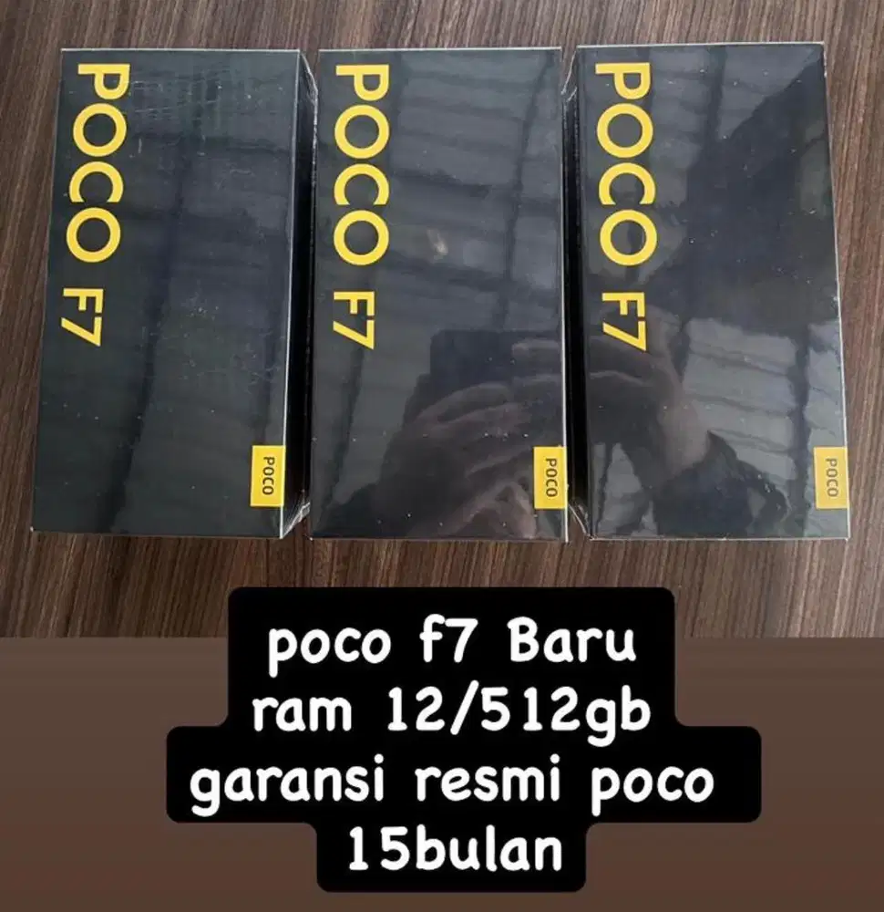 POCO F7 5g New Ram 12/512