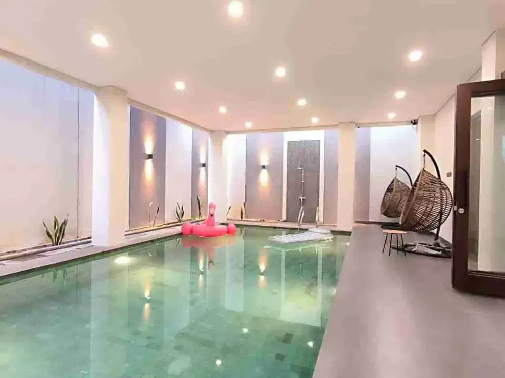 Rumah Mewah 3 Lt Include FURNISH Ada PRIVATE POOL & SPORT HALL Cluster Palagan Sleman