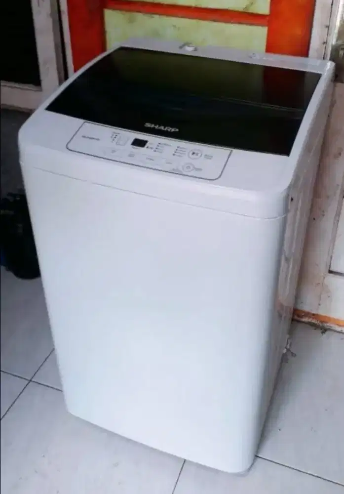 Jual mesin cuci merk Sharp no minus