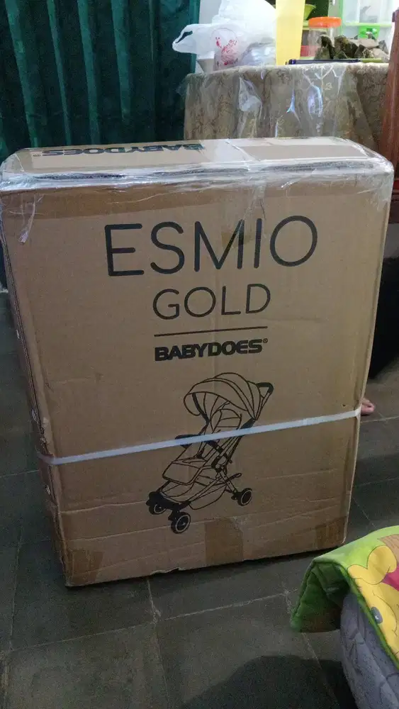 Stroller esmio gold babydoes baru