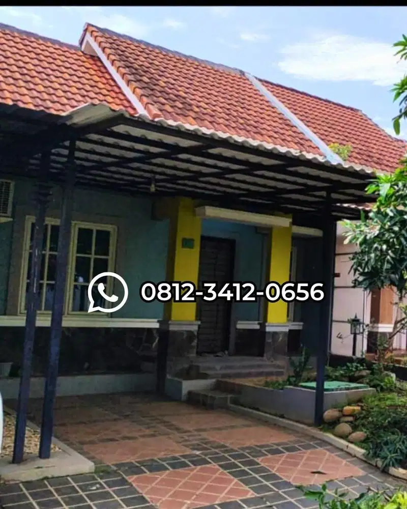 Jual cepat rumah siap huni di kawasan elit Graha Padma
