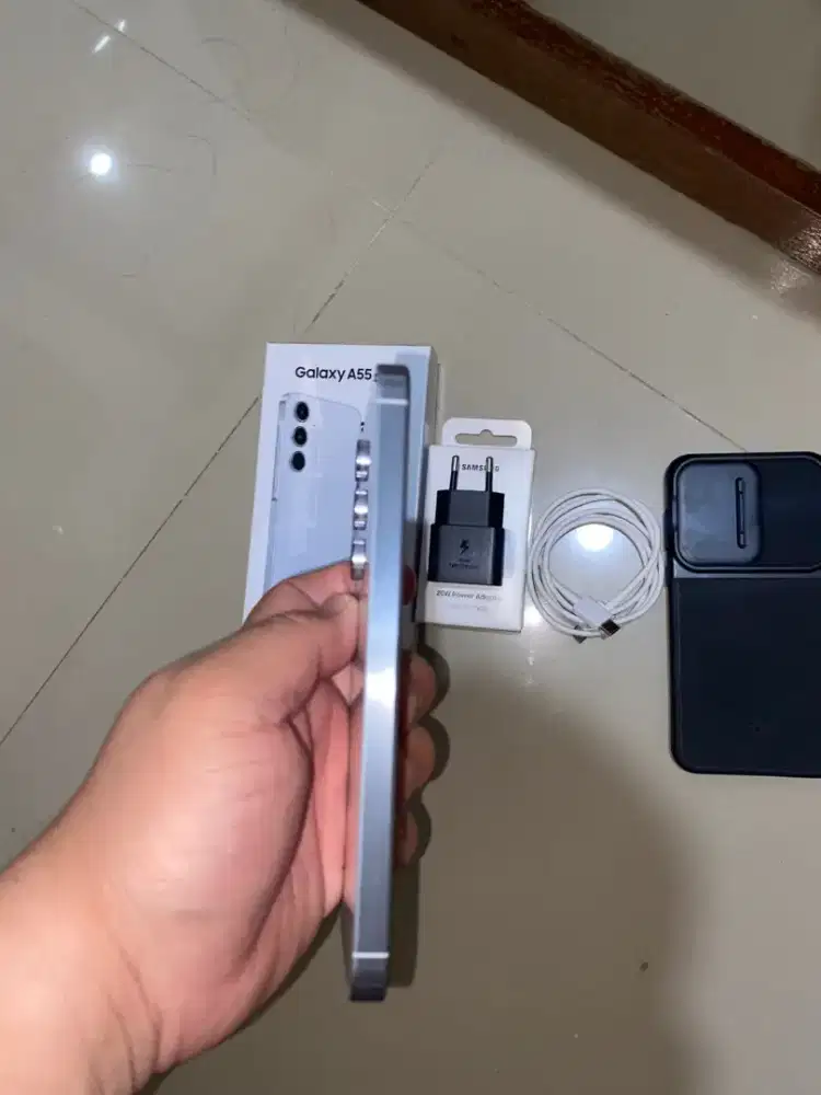 Samsung A55 Awesome Ice Blue