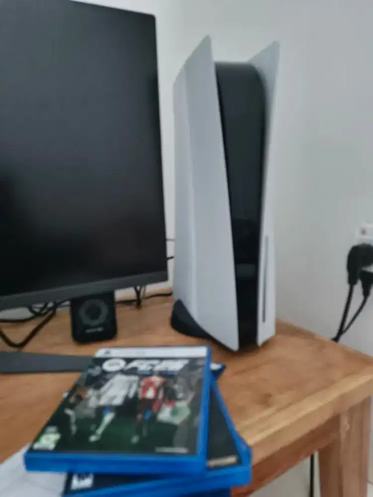 Ps5 fat disc (fullset mulus bgt) + monitor LG gaming 27 inch 144hz