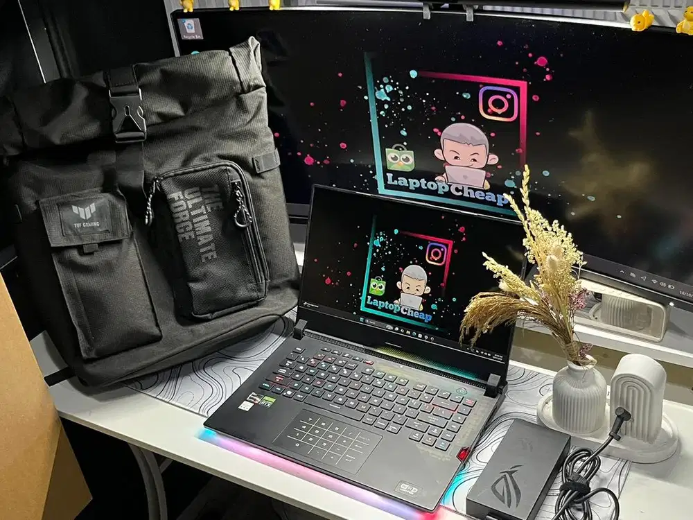 Asus ROG Strix Scar Ryzen 7 5800H RTX 3060 24GB 300Hz x Tuf Legion Loq