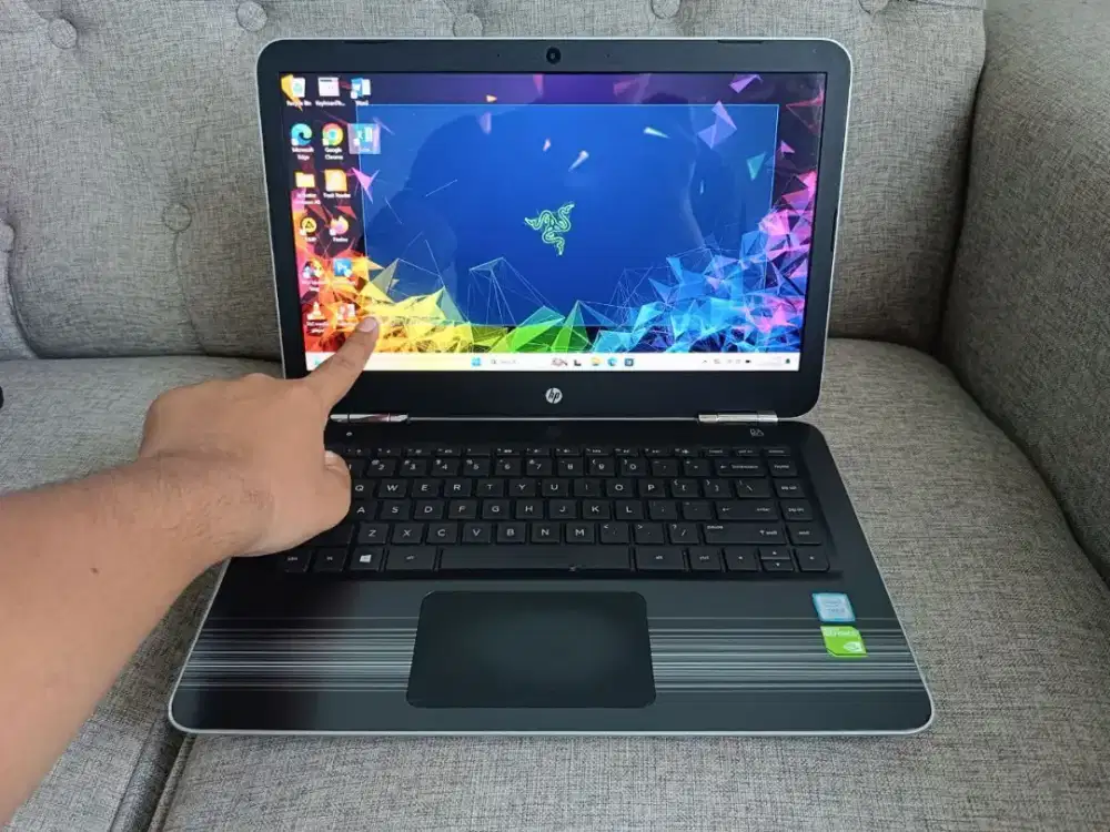Laptop HP Pavilion Touchscreen core i5 RAM 16GB VGA Nvidia 2gb