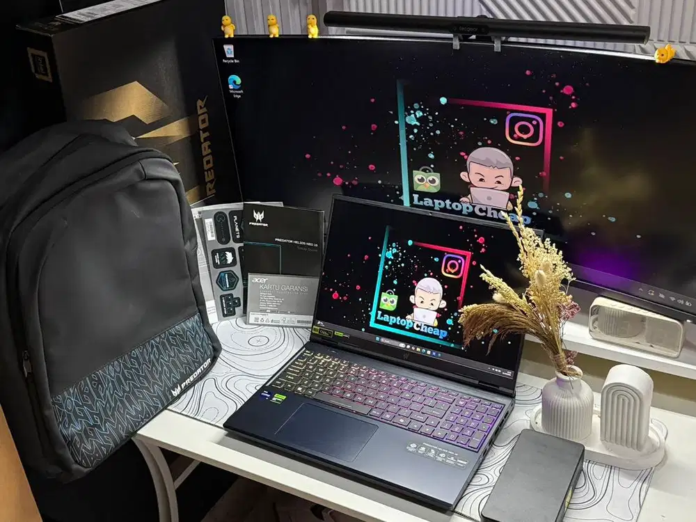 Acer Predator Helios Neo 16 i9 14900HX RTX 4060 x Rog Strix Legion Loq