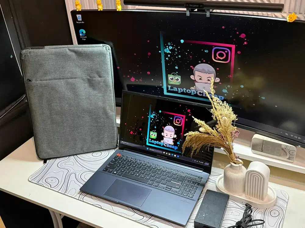 Asus Vivobook PRO i9 11900H RTX 3050Ti OLED 3K x Rog Strix Zephyrus