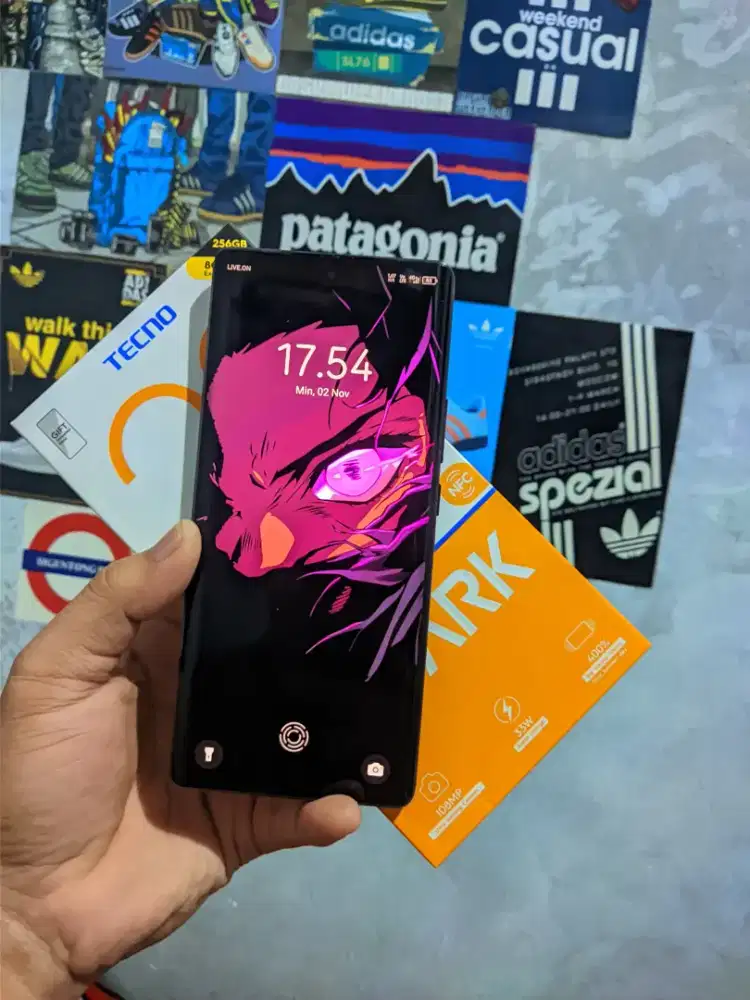 Tecno Spark 20 Pro+ Curved Display Ram  8/256GB