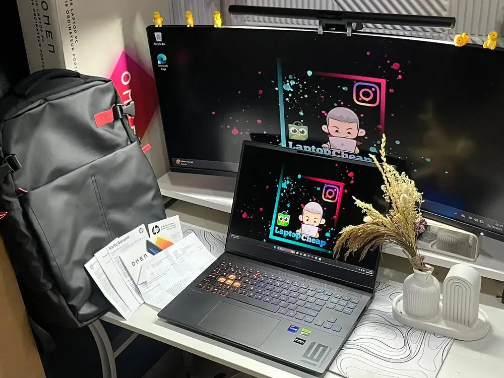 HP Omen Transcend 16 i9 13900HX RTX 4070 Miniled 240Hz x Rog Legion