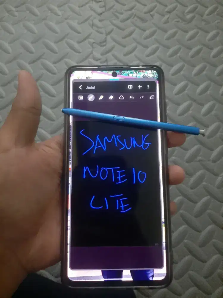 SAMSUNG NOTE 10 LITE SEIN 8+8/128GB FULLSET NOMINUS