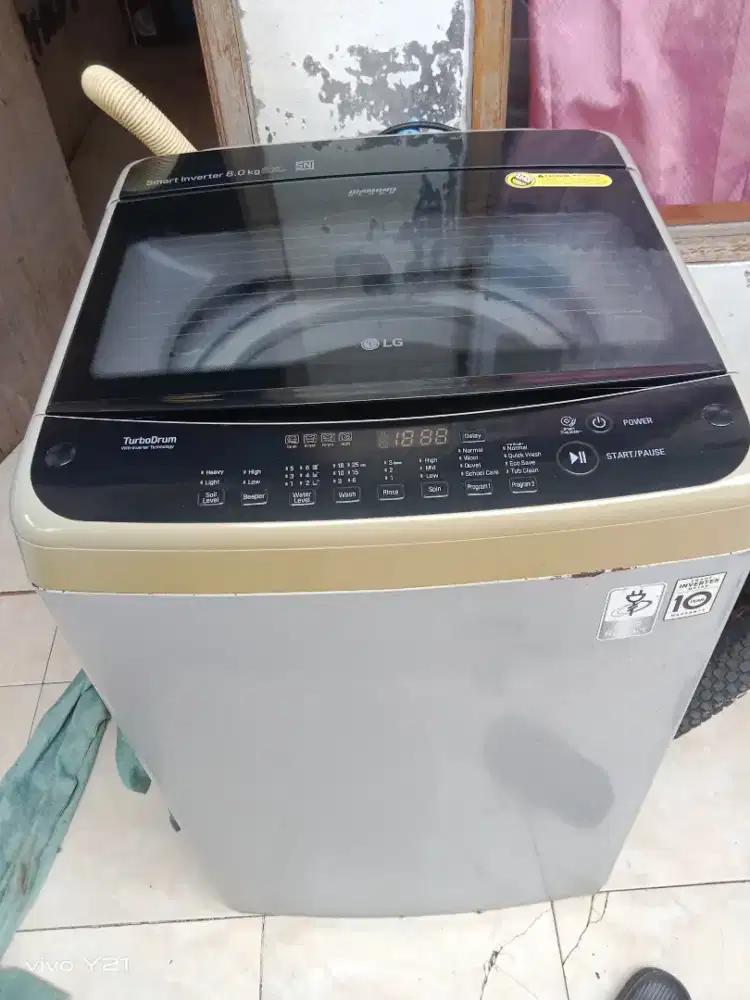 Mesin Cuci LG smart inverter 8kg