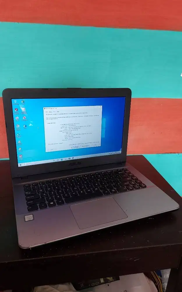 Laptop Asus Core i3 Gen 6 RAM DDR4 4GB Windows 10 Normal Baterai Awet
