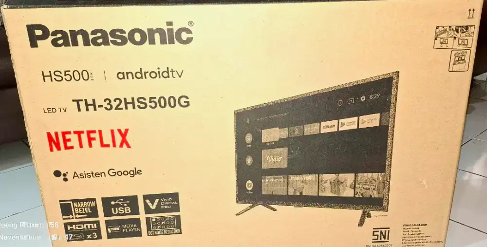 Tv Panasonic Android milik pribadi dan pemakaian pribadi.