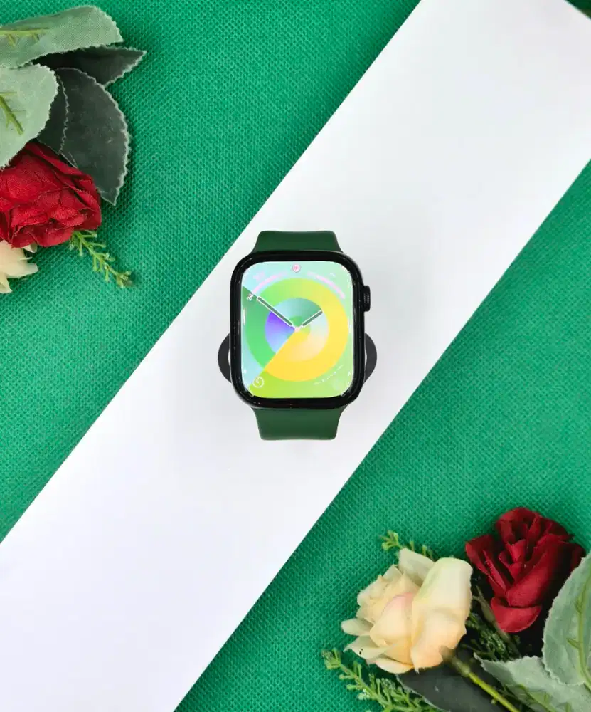 Apple Series 7 45mm Celluler Green Fullset