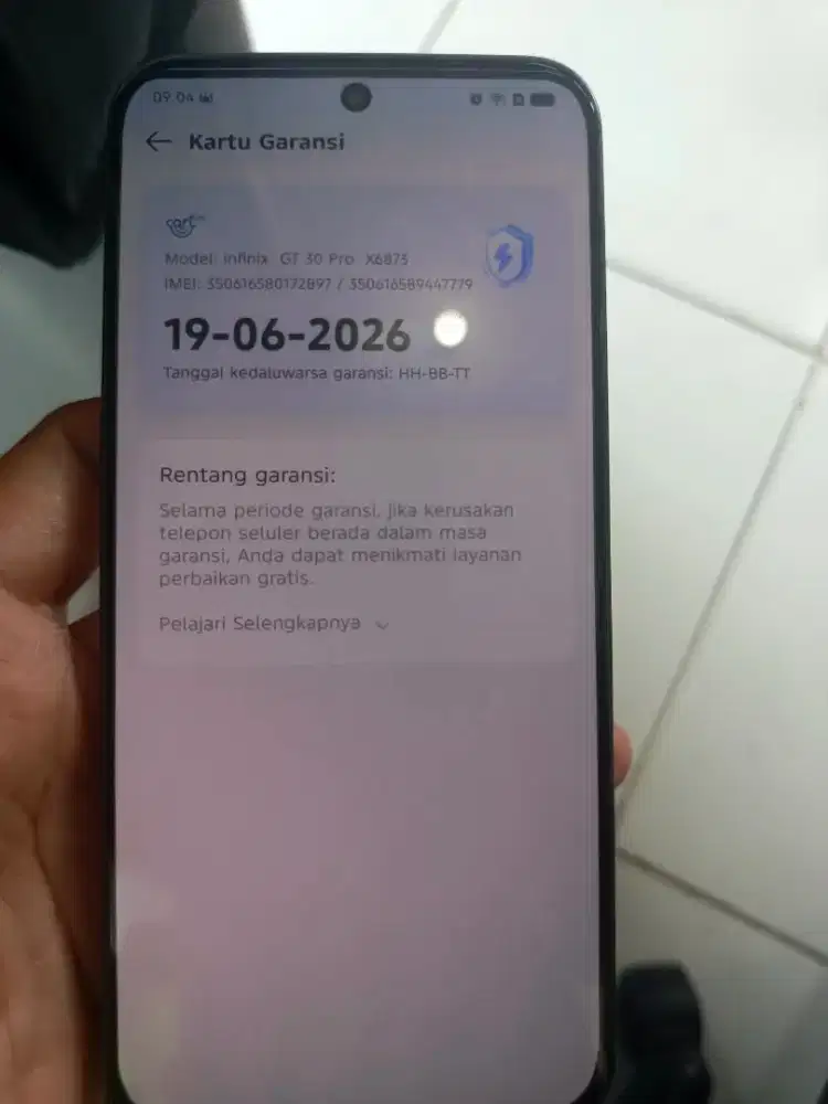 Gaming Infinix gt 30 pro