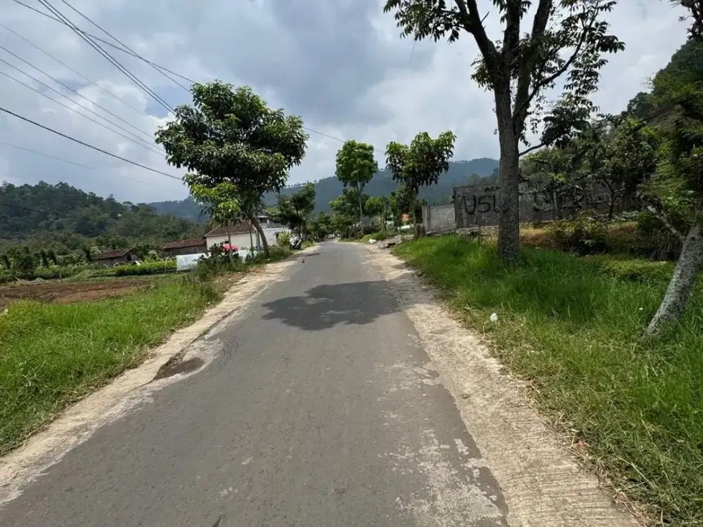 Dijual tanah pinggir jalan kota batu