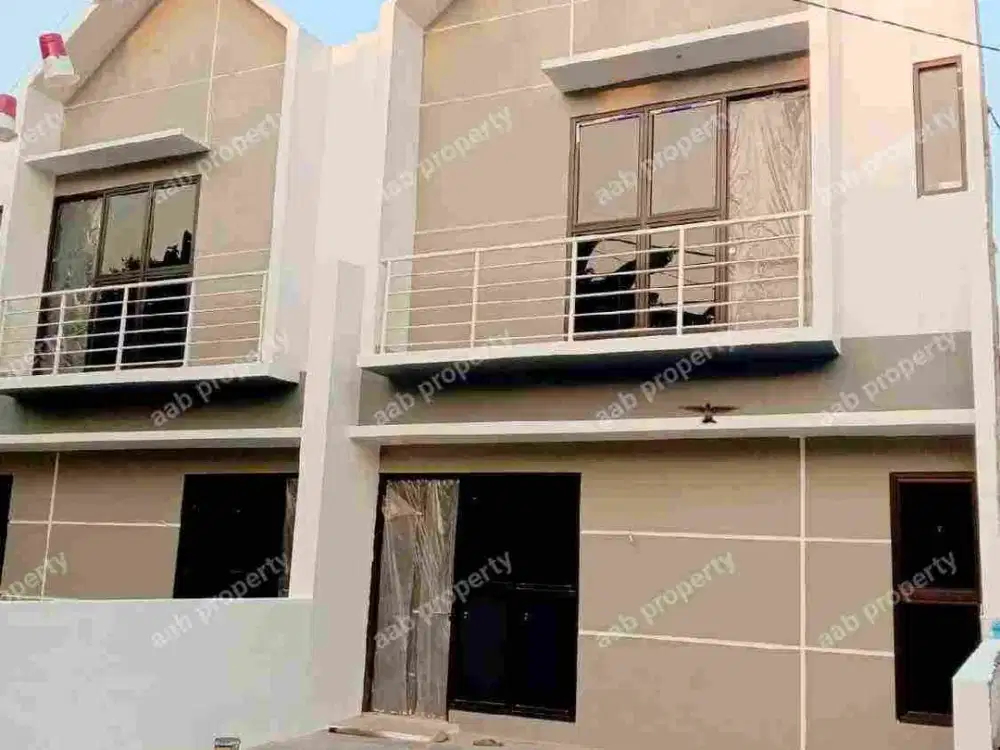 Rumah 2 lantai , free biaya all in,  10 menit tol Jatikarya dan LRT Cibubur