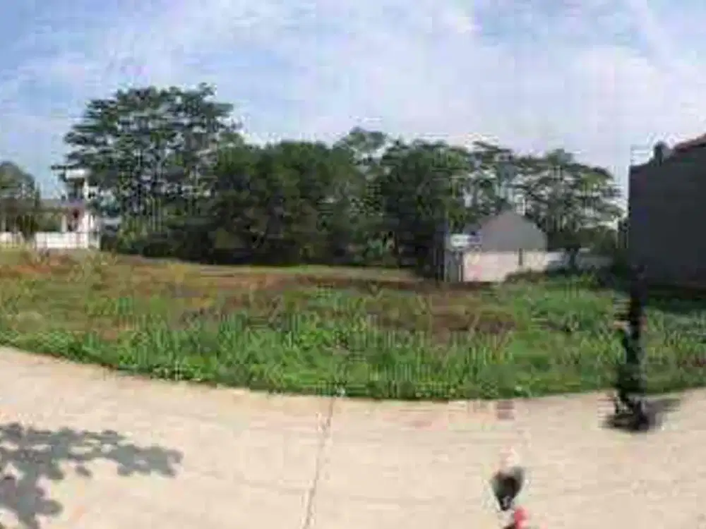 Di  Jual  Tanah di Serua  Bojong Sari  Depok  hadap jalan raya cocok untuk cluster