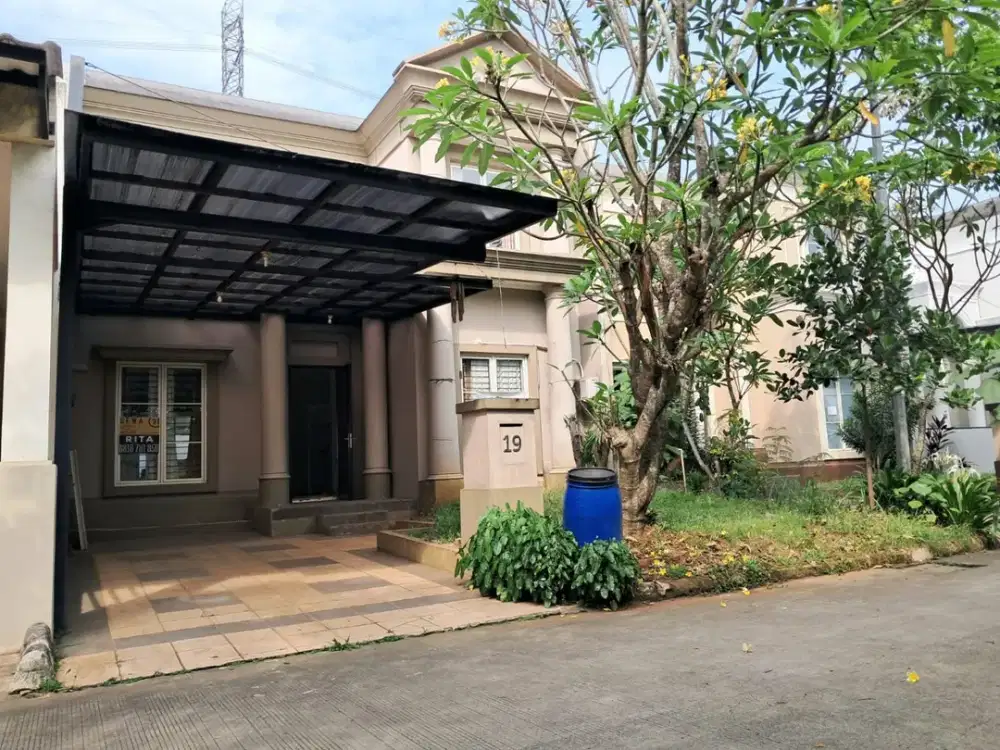 sewa rumah di lippo karawaci tangerang banten 3 kamar tidur dekat UPH SPH SDH world harvest menara matahari supermal karawaci