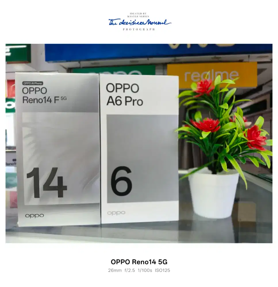 Pilihan HP 3-5jutaan OPPO Reno14 F 5G 24GB - cash/kredit/tukar-tambah