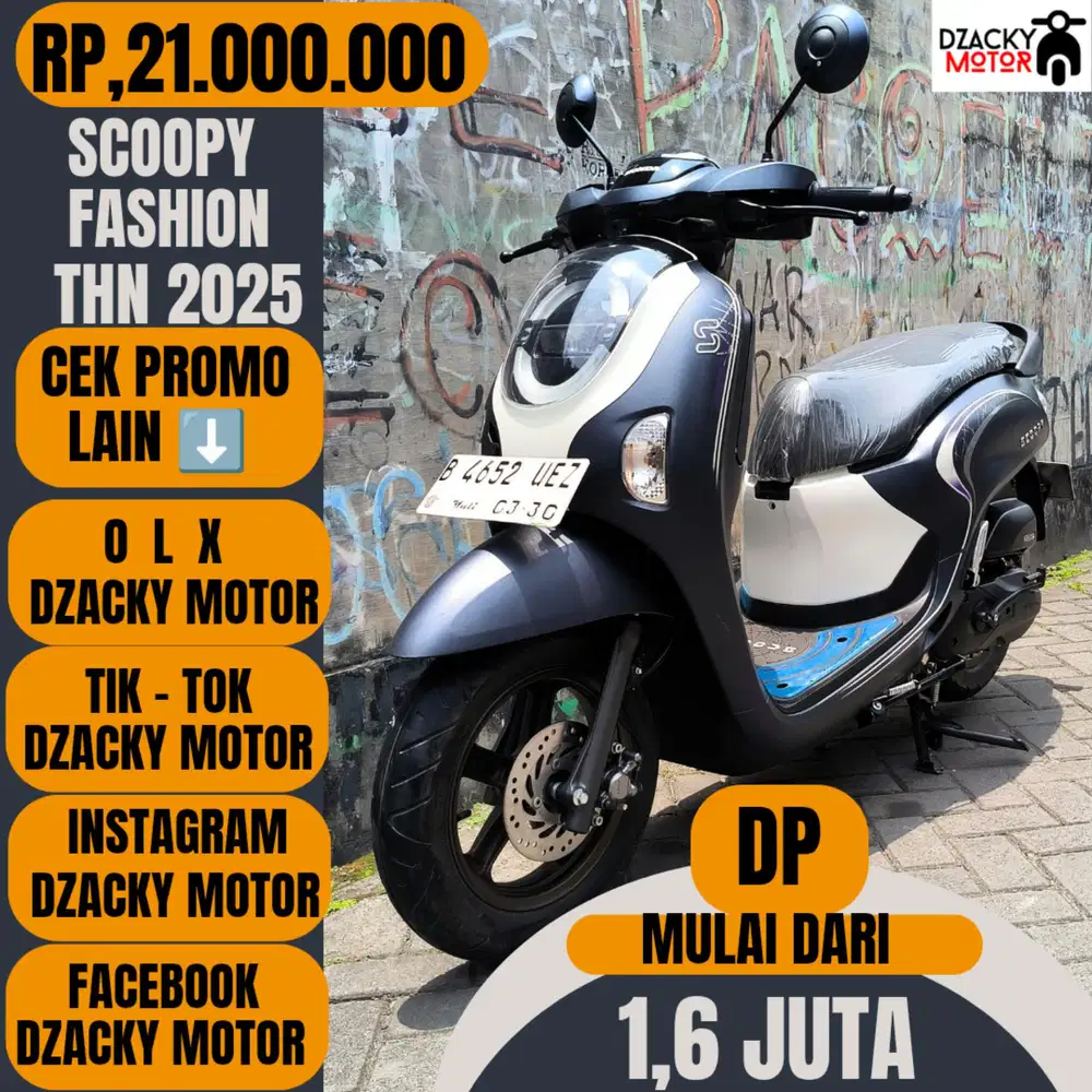 SCOOPY FASHION 2025  SECOND LIKE NEW