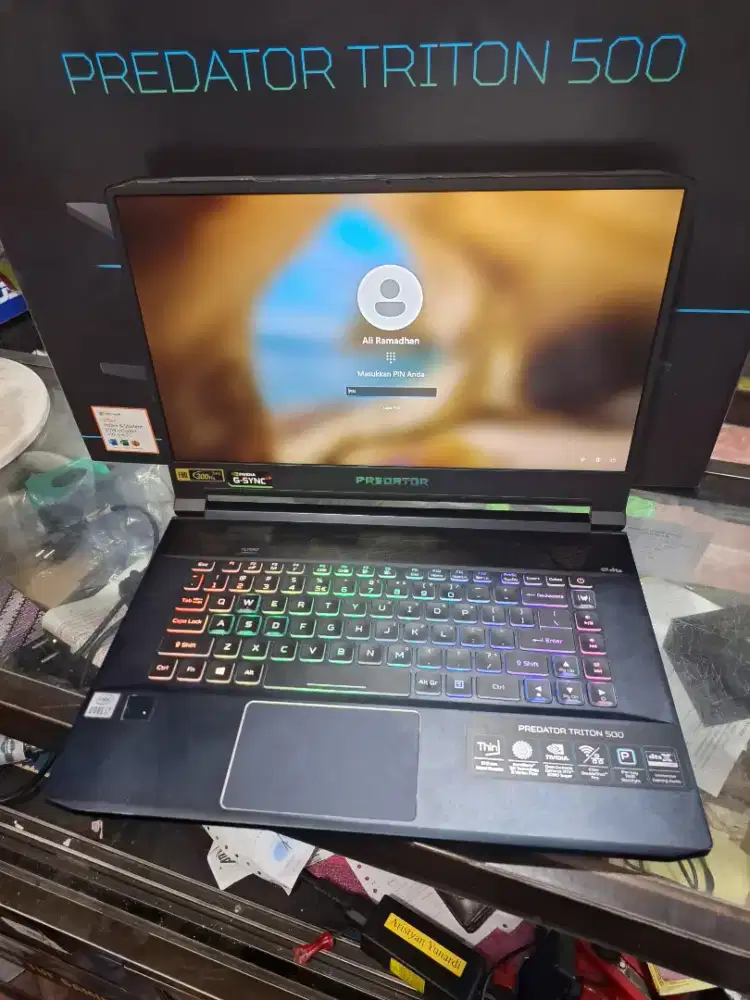 Acer Predator Triton 500 Core i7 Ram 32GB ssd 1TB RTX2080 8Gb Max Q