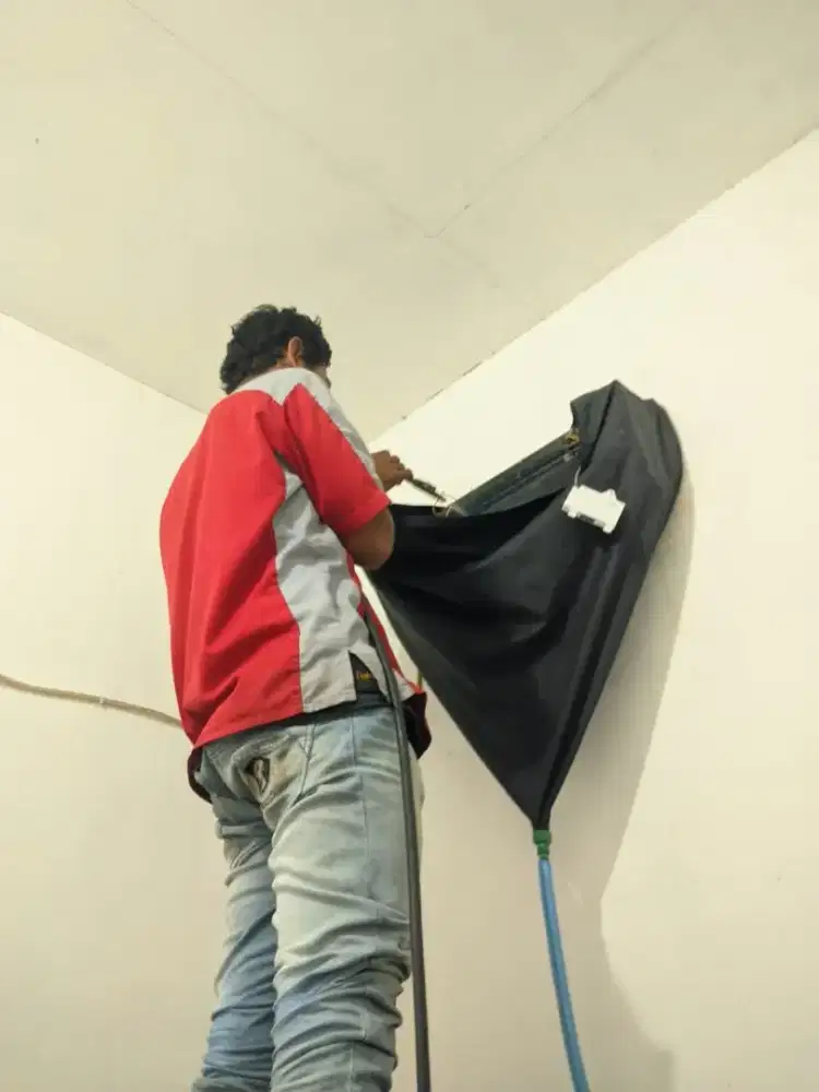Perbaikan AC, Modul eror/mati/lampu kedap-kedip,air bocor ke depan