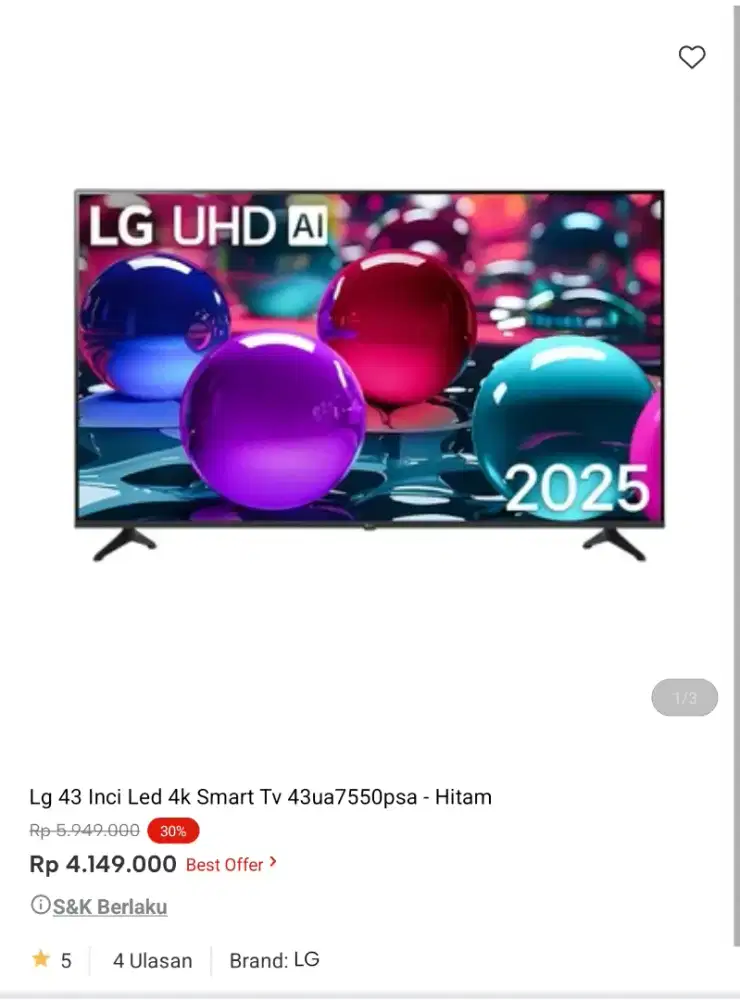 smart tv promo bisa cicilan syarat ktp tanpa dp