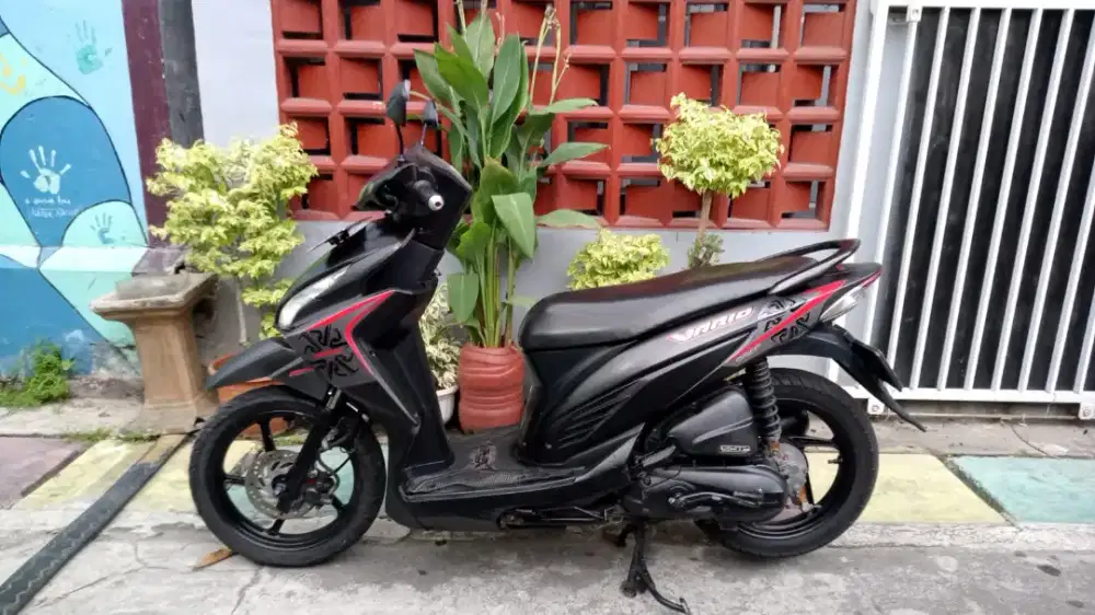 vario 110 led 2017 pemakaian mesin bagus body mulus