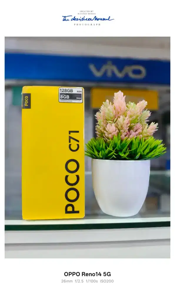 Poco C71 128GB-cash, kredit cukup KTP, tukar-tambah, cicilan mulai 0%