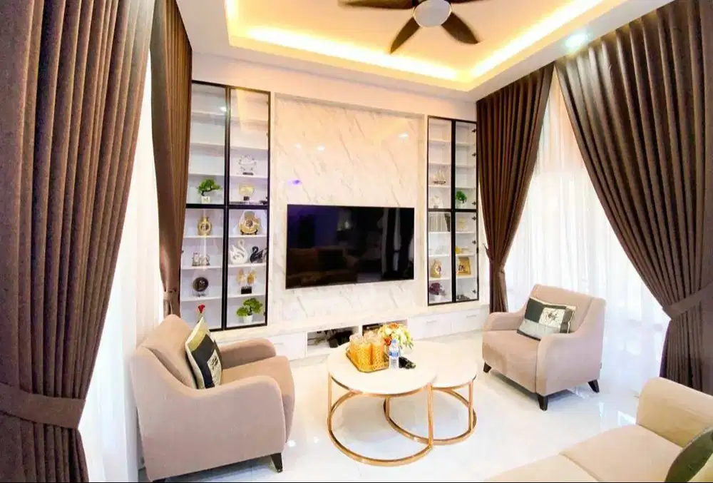 Toko Tirai Gorden Jendela Gordyn Mewah Hordeng Model Terbaru Murah