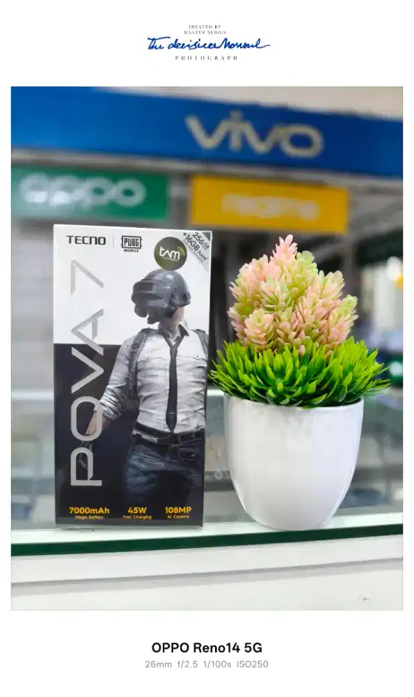 Tecno POVA 7 5G 256GB - cash, kredit cukup KTP, tukar-tambah, cicilan