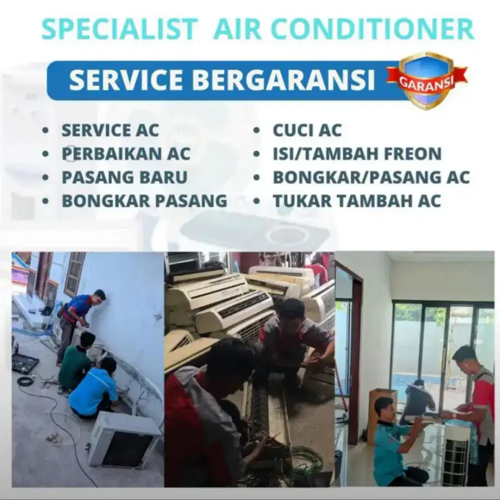 PASANG AC, CUCI AC, SERVICE AC, TUKANG LISTRIK, MESIN CUCI DLL