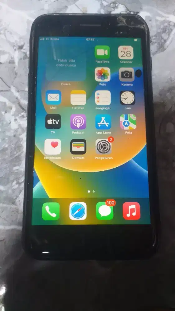 Iphone 8 plus 64gb retak