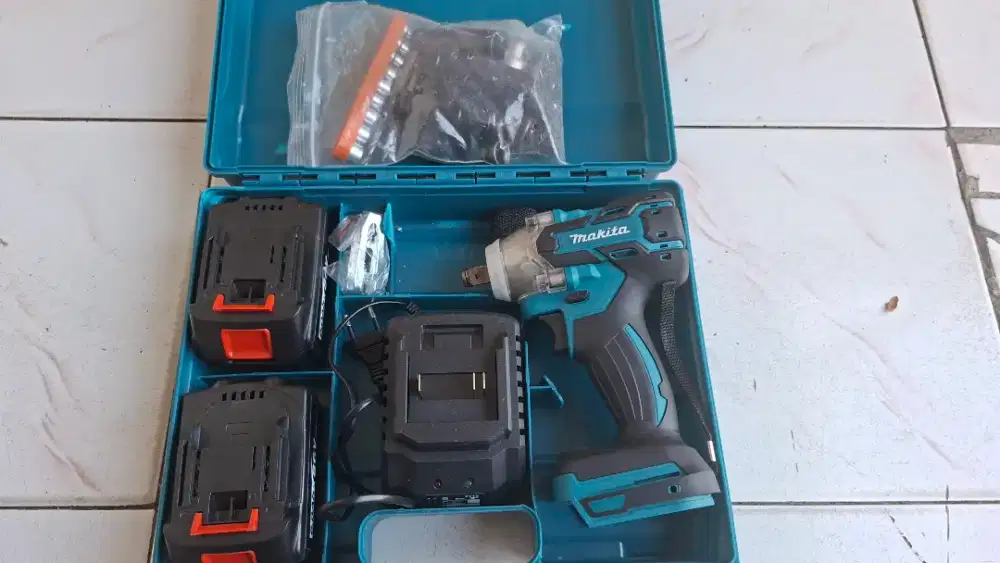 Bor Impact Makita Fullset Siap Pakai