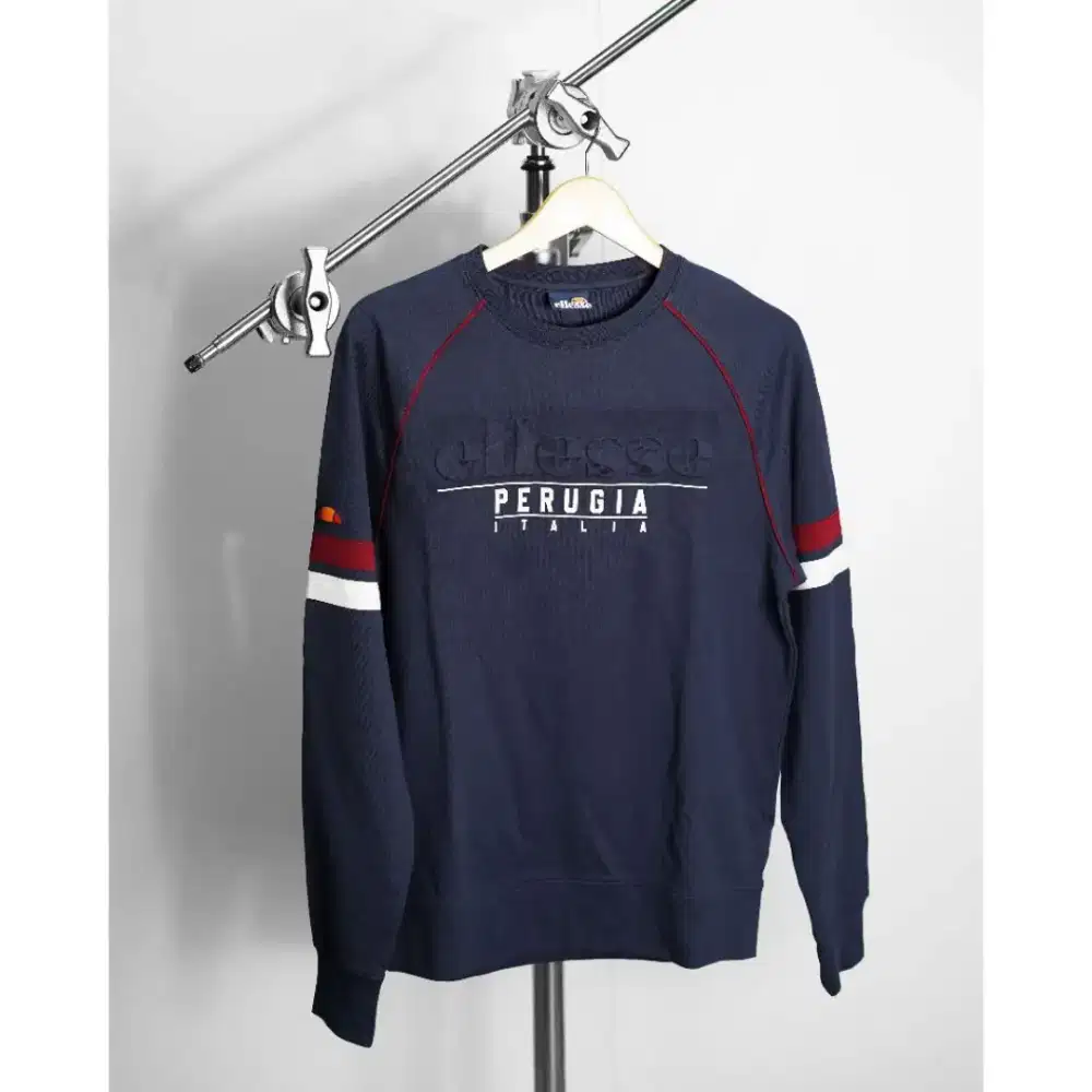 ELLESSE Perugia Italia Raglan Sweatshirt Moonlit Ocean Original