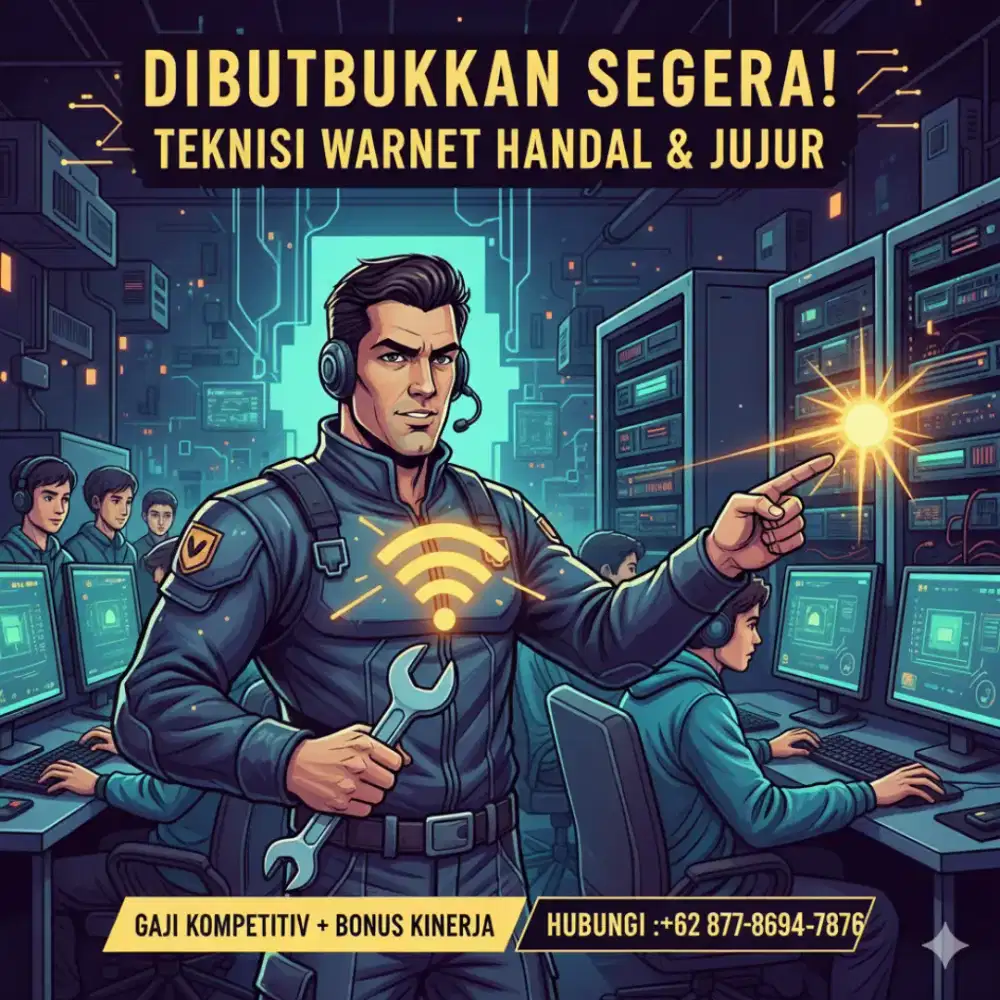 Teknisi Komputer dan warnet