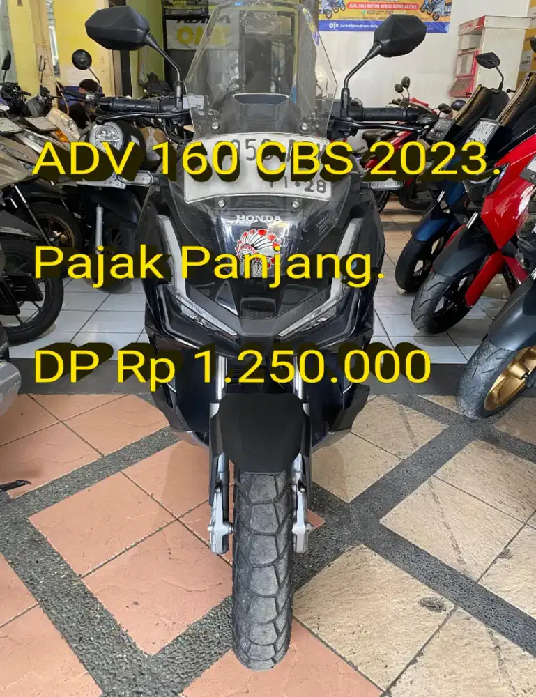 ADV 160 2023. Pajak Panjang. Like New. Standar. Mulus. Cash/Kredit/TT
