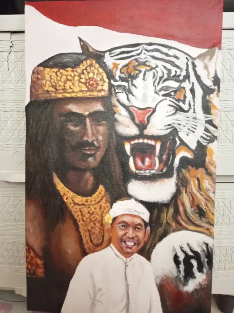 Lukisan karya sendiri