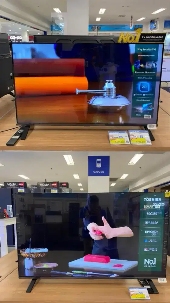 TV TOSHIBA DAN AC TOSHIBA