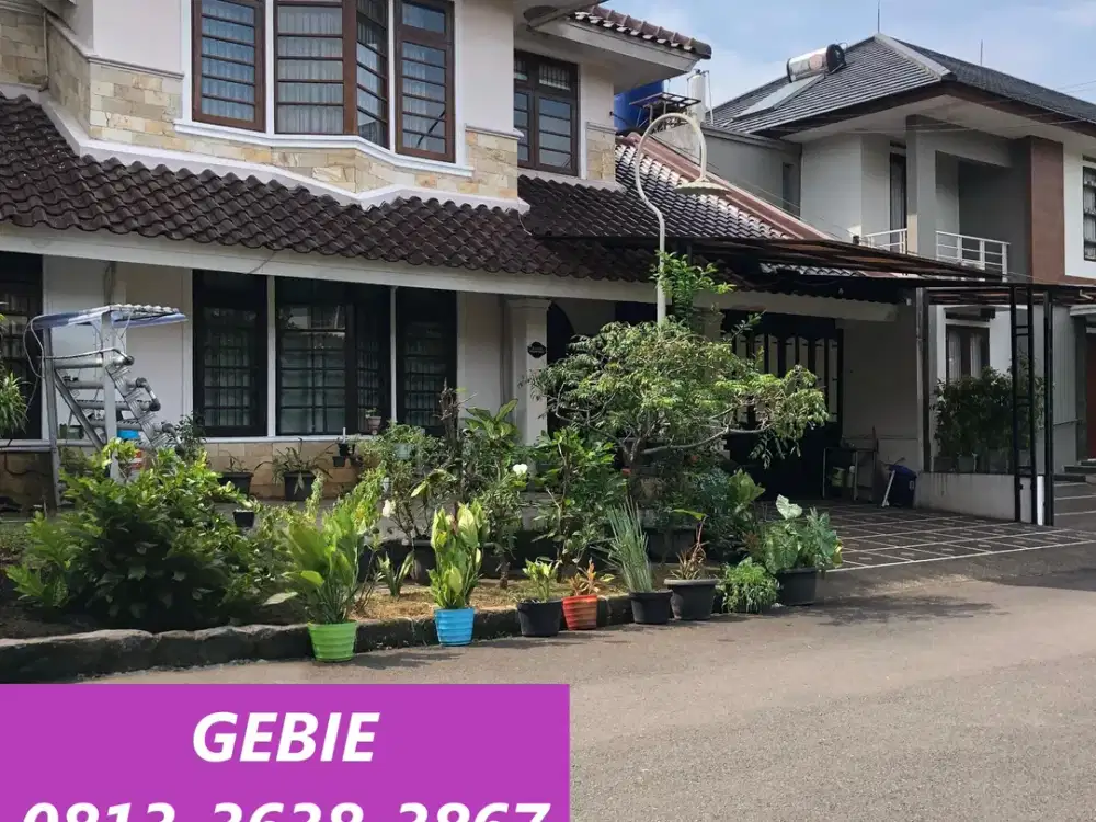 Rumah Dijual Cepat Area Strategis 2 Lantai di River Park Bintaro 16258