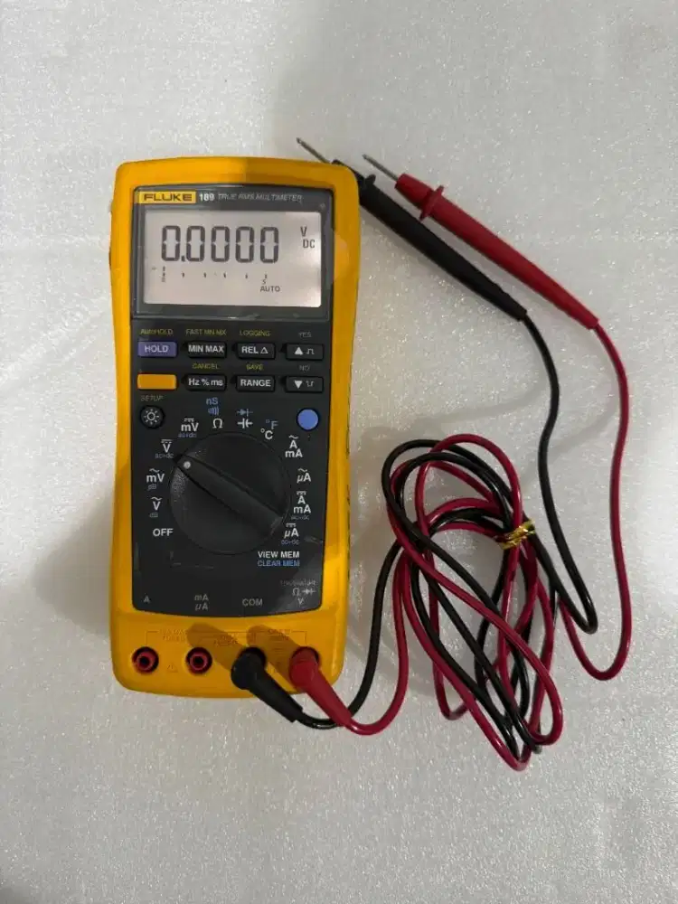 Fluke 189 True RMS Digital Multimeter AC DC Alat Arus Listrik Tools