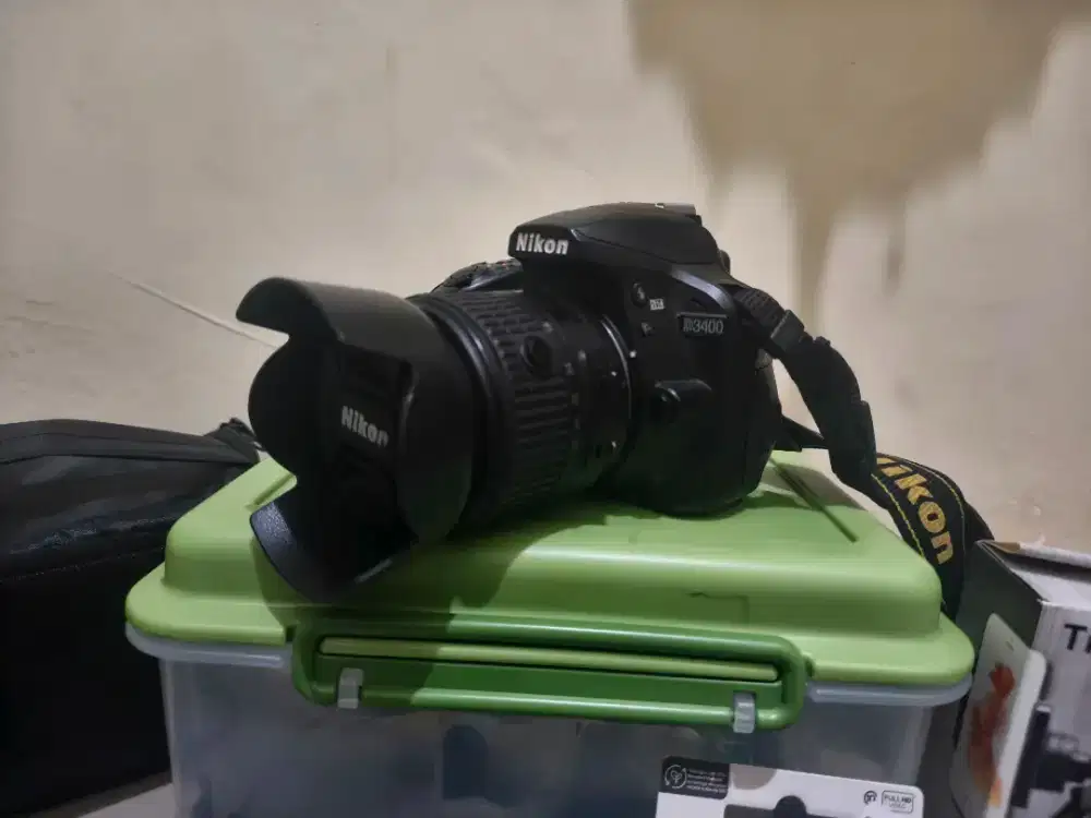 NIKON D3400 COMPLETE SET PEMULA
