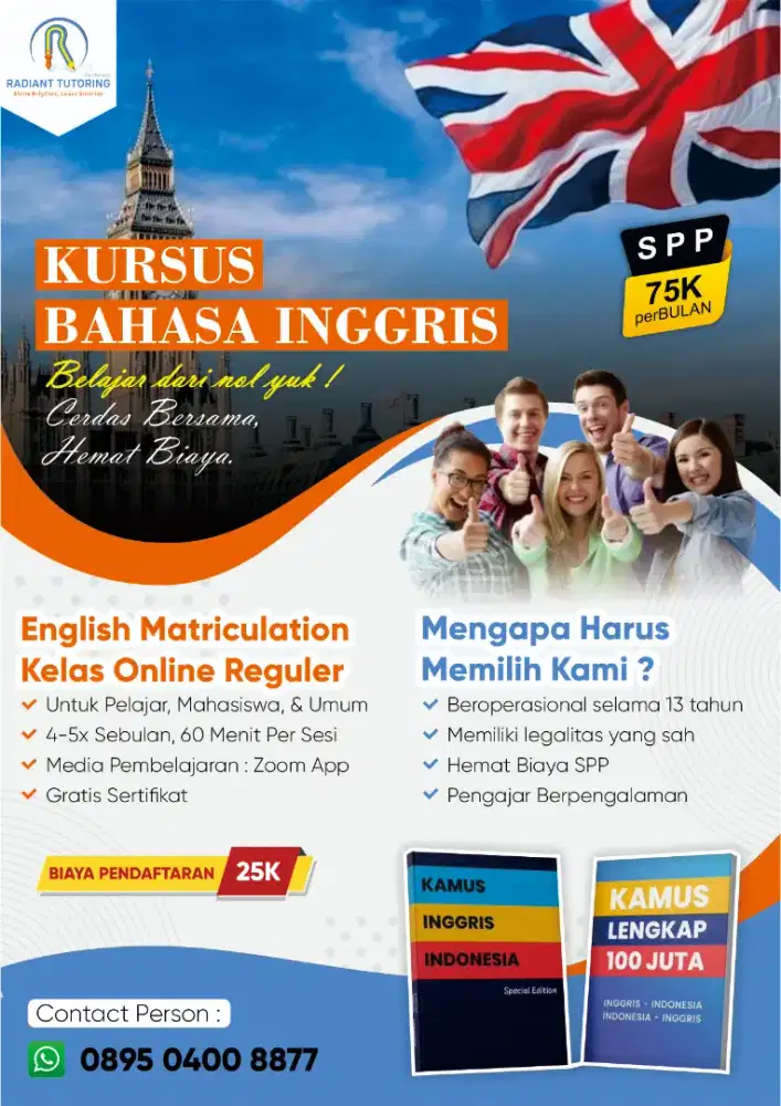 Kursus Bahasa Inggris
