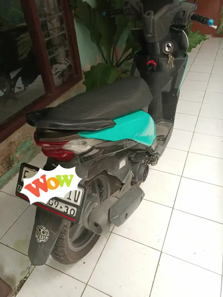 BEAT FI 2015 SS LENGKAP plat kab. Bogor