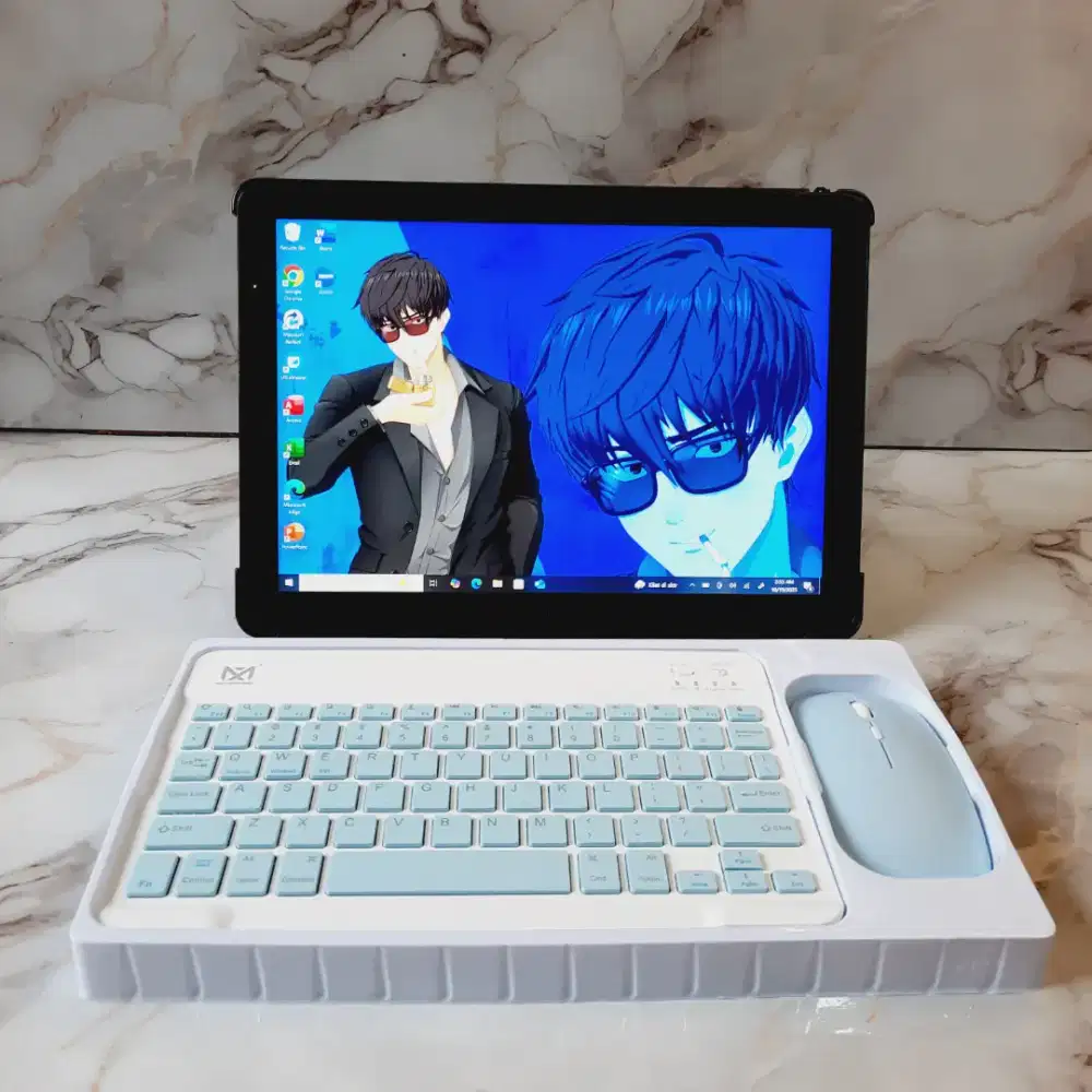 TAB WINDOWS 2IN1 FUJITSU KEYBOARD MOUSE PEN SIAP PAKAI COD JABODETABEK