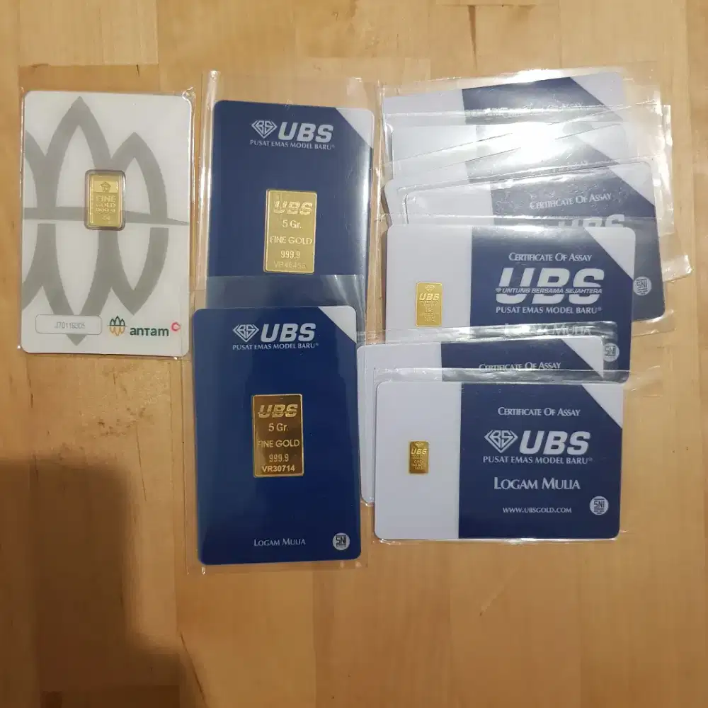 Jual beli emas UBS Surabaya Sidoarjo Gresik