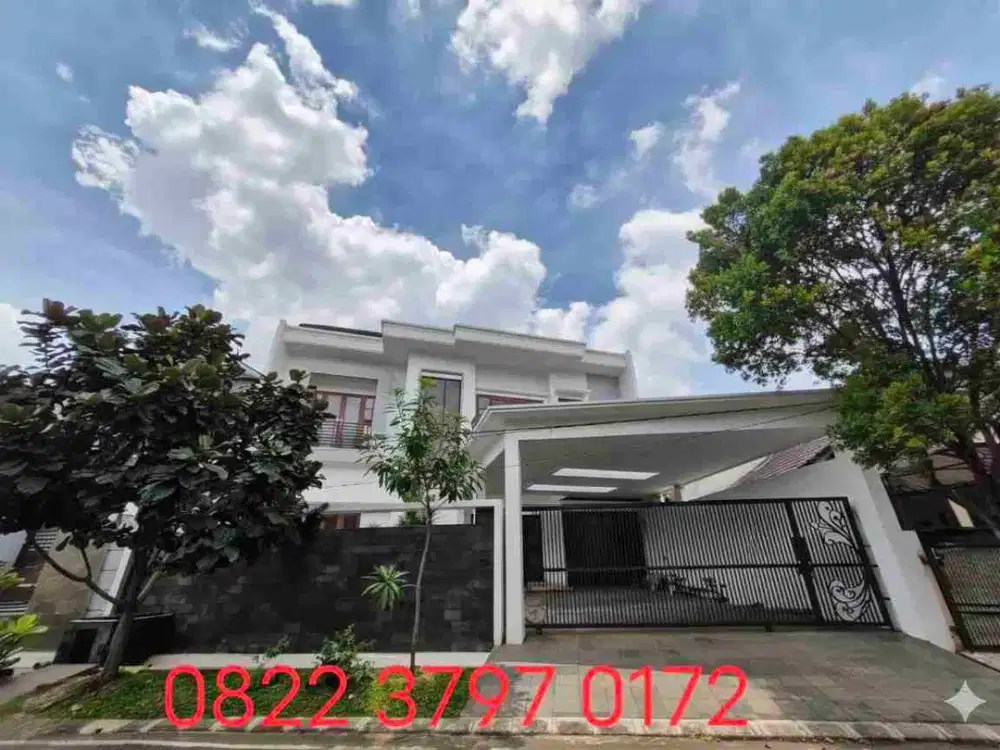 DIJUAL RUMAH BARU MEWAH DENGAN SWIMMING POOL DUREN SAWIT JAKARTA TIMUR