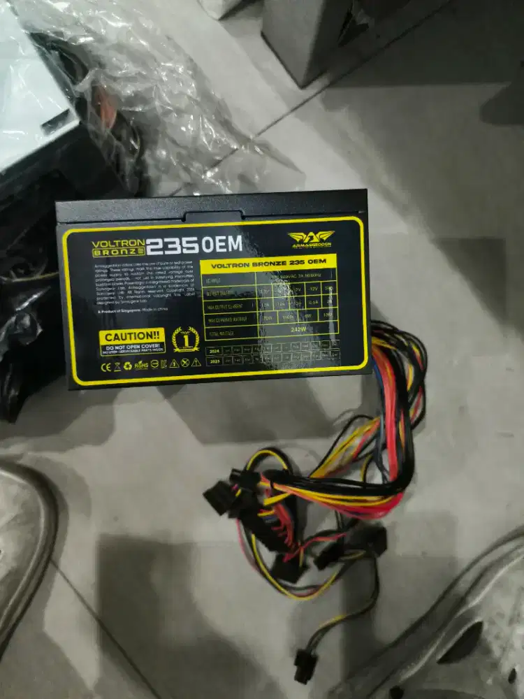 Power supply cpu komputer